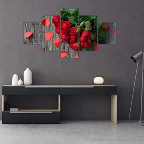Obraz róż (125x70 cm)
