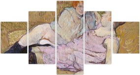 Obraz - Henri de Toulouse-Lautrec, The Sofa, reprodukcje (125x70 cm)