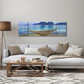 Obraz - Obraz hamaka na plaży 2 (170x50 cm)