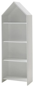 Biały regał w kształcie domku Vipack Casami, 57x171 cm