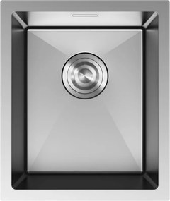 Mexen Trixo zlewozmywak stalowy 1-komorowy 370 x 440 mm, inox - 6412371000-01