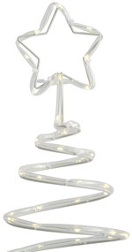 Zewnetrzna Zestaw 4 lampek bożonarodzeniowych w kształcie choinki, w tym LED IP44 - Puno, białe Oswietlenie zewnetrzne