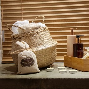 Compactor Koszyk do przechowywania z trawy morskiej Belly, 35 x 32 cm, naturalny, M