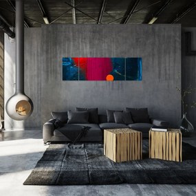 Obraz kolory (170x50 cm)