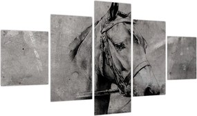 Obraz - Portret konia (125x70 cm)