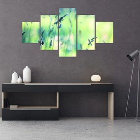 Obraz - Szczegół łąki (125x70 cm)