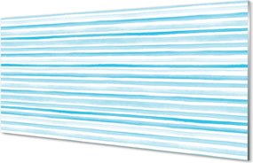 Panel Szklany Marynarskie Niebieskie Paski