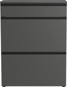 Antracytowa szafka na buty 80x107x29 cm Baldone – Germania