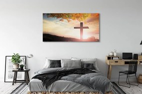 Zdjęcie na płótnie Krzyż na Drzewie