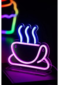 Różowy neon LED 5 W Coffee – Leitmotiv