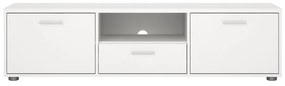 Biała szafka pod TV 147x38 cm Media – Tvilum