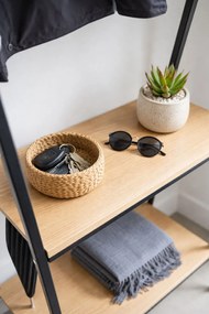 Drewniany wieszak z pókami Syen