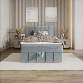 Łóżko kontynentalne BAHAMA 90x200 Monolith 72