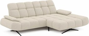 Elegancki narożnik MORENO S z funkcją w tkaninie ARAGON 03 WERSAL