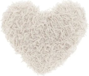 Poduszka dekoracyjna ROMEO HEART 45x45 cm, kremowy