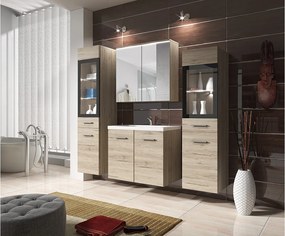 MINIO go for it, Meble łazienkowe MARIT II w kolorze dąb san remo