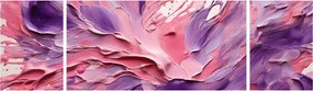 Obraz - Romantyczna abstrakcja (170x50 cm)