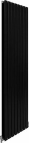 Grzejniki panelowe designerskie, matowo czarne, 1800 mm x 560 mm