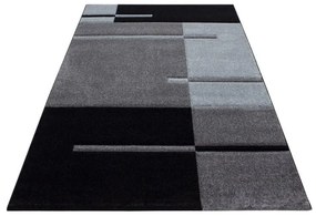 Dywan nowoczesny Hawaii 3D szaro-czarny 120 cm x 170 cm