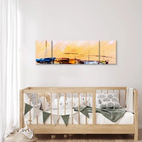 Obraz - Obraz statku (170x50 cm)