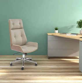 Nowoczesny czarny fotel biurowy obrotowy W1-D35