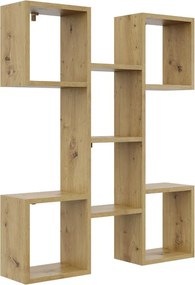 Regał na ścianę, półka dąb artisan H4-L97