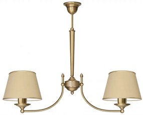 Mosiężny żyrandol dwuramienny YA-S2A