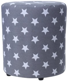 Pufa STARS, 30 cm, z giwazdkami