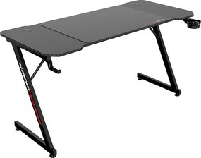 Biurko czarne gamingowe 140 cm H7-M70