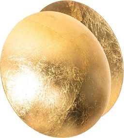 Nowoczesna lampa ścienna złota - Sunrise