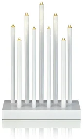 Markslöjd 702588 - LED Świąteczny świecznik VIIK 9xLED/0,54W/230/3V biały