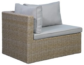 Beżowo-jasnobrązowy zestaw mebli ogrodowych Modular – Unique Furniture