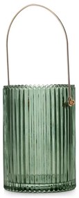 Zielony szklany wazon (wysokość 15 cm) Lanate – Restilo