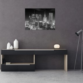 Obraz - Czarny i biały Nowy Jork (70x50 cm)