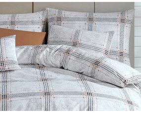 BedTex Pościel bawełniana Quatre biały, 140 x 220 cm, 70 x 90 cm, 140 x 220 cm, 70 x 90 cm