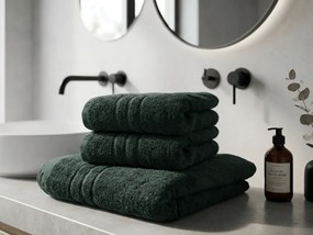 Ręcznik Classic 50 x 100 cm ciemnozielony, 100% bawełna