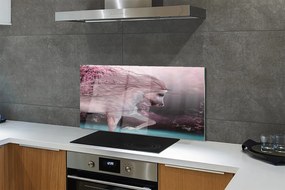 Panel nad Blat Kuchenny Jednorożec nad Brzegiem Jeziora