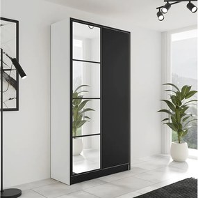 Szafa EDEN 2D M4 Biało-Czarna