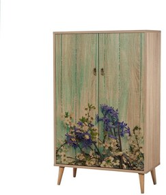Szafka Mega Sonoma Oak Flowers I