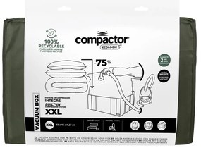 Tekstylny pojemnik do przechowywania ubrań próżniowy 65x45x27 cm Ecologik – Compactor