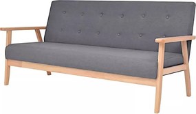 Ciemnoszara sofa do salonu F1-P51