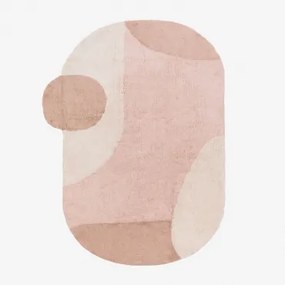 Nieregularny Dywan 155x250 Cm Z Bawełny Vega Kolory Naturalne - Sklum