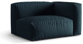 Ciemnoniebieski moduł sofy (prawostronny) Martina – Micadoni Home