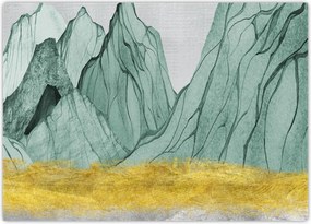 Obraz - Emerald Mountains N⁰1 (70x50 cm)