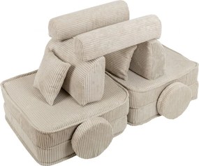 Pocket sofa plus aesthetic ecru - meowbaby®