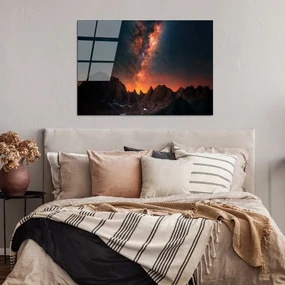 Szklany obraz 100x70 cm Night Sky – Wallity