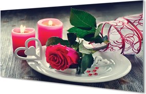 Panel nad Blat Kuchenny Róża, Serce i Świece