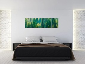Obraz - Las sosnowy (170x50 cm)