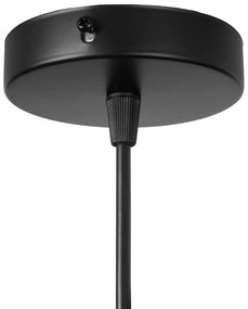 Czarna bambusowa lampa wisząca BePureHome Natural