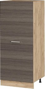 Wysoka szafa szlachetna szarość 60x57x143 r-line